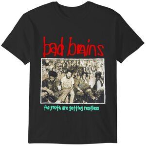 Bad Brains 1990 Vintage Punk Rock Band Tour T-Shirt 26